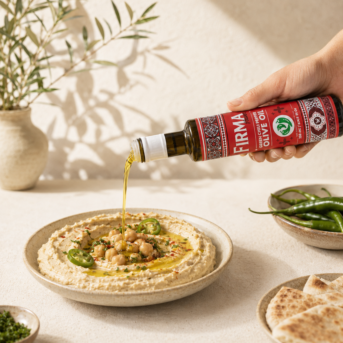 Green Chili Olive Oil